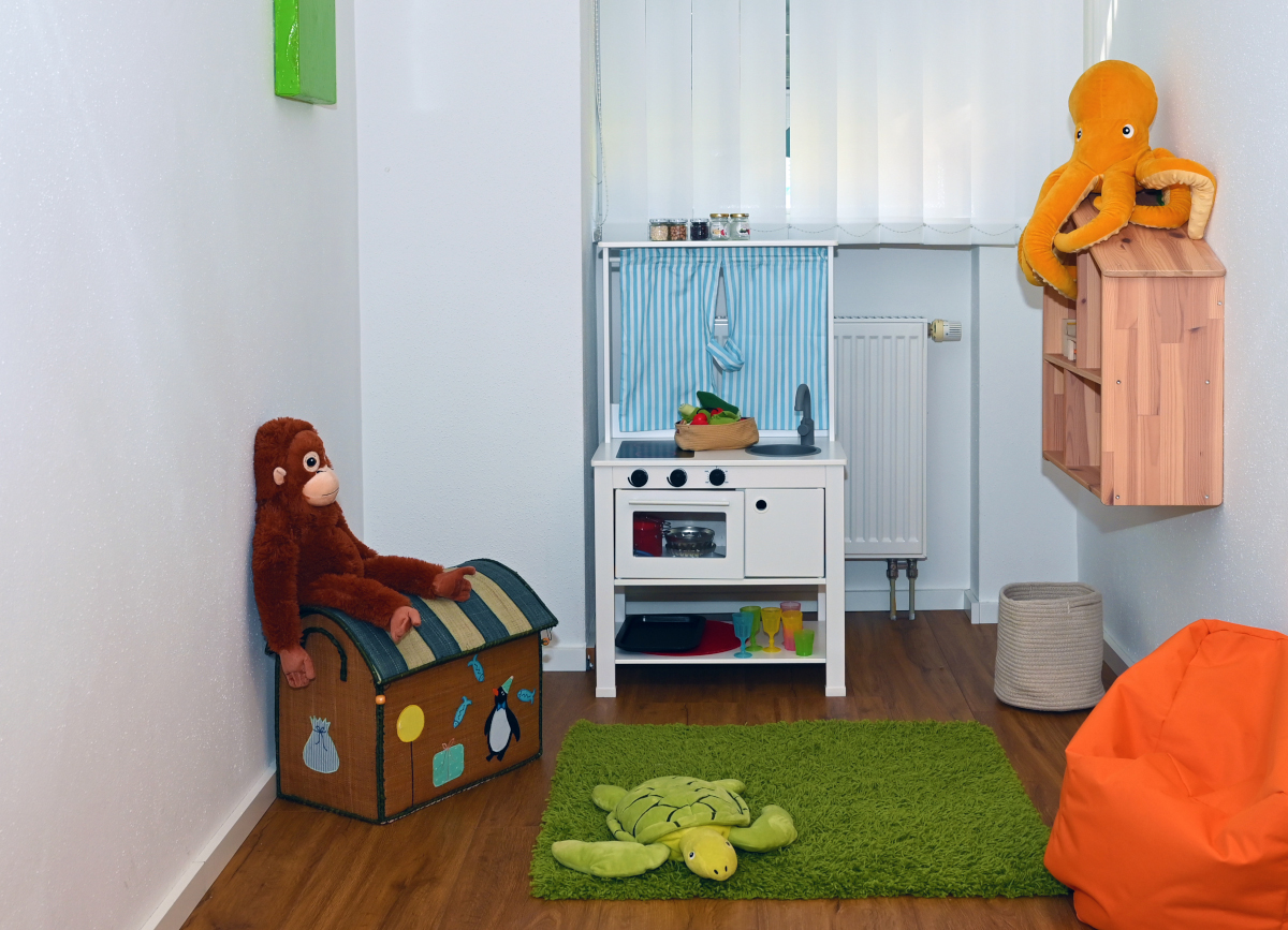 Bild Spielecke Logopädie